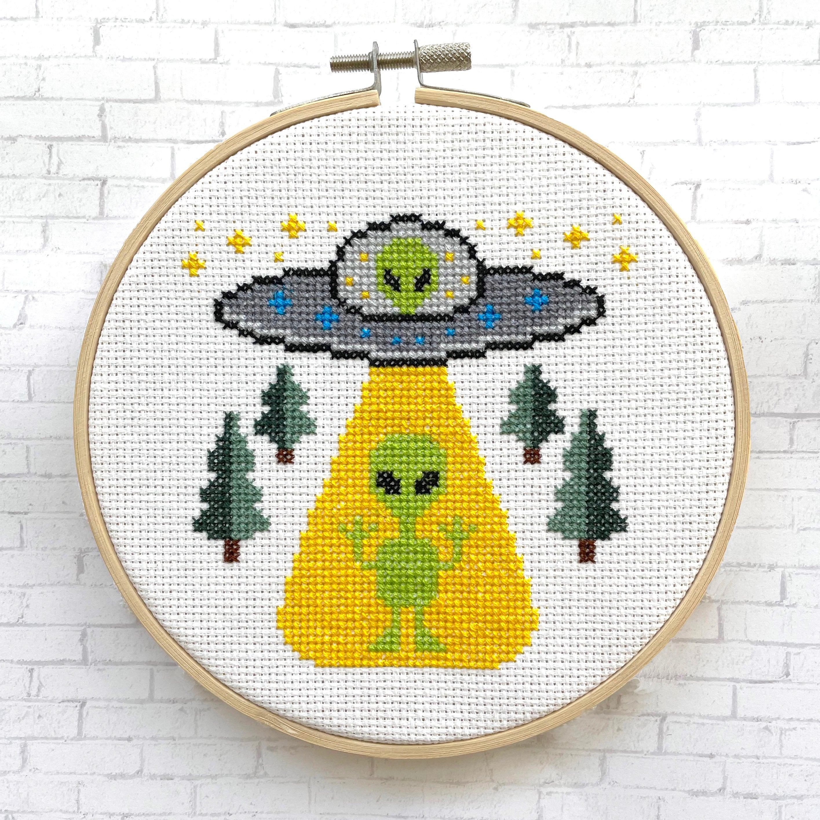 We Are Not Alone Cross Stitch Kit